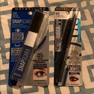 💙Maybelline NY SNAPSCARA & Striking Navy Liner💙